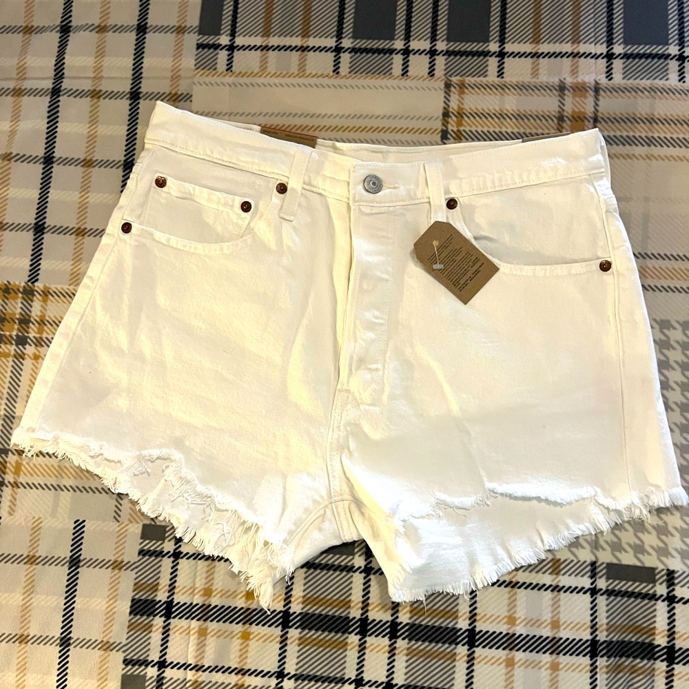 Levi’s 501 high rise shorts